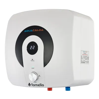 Boiler electric Fornello AQUACALDA ECO 6L, 2000W, montaj deasupra chiuvetei
