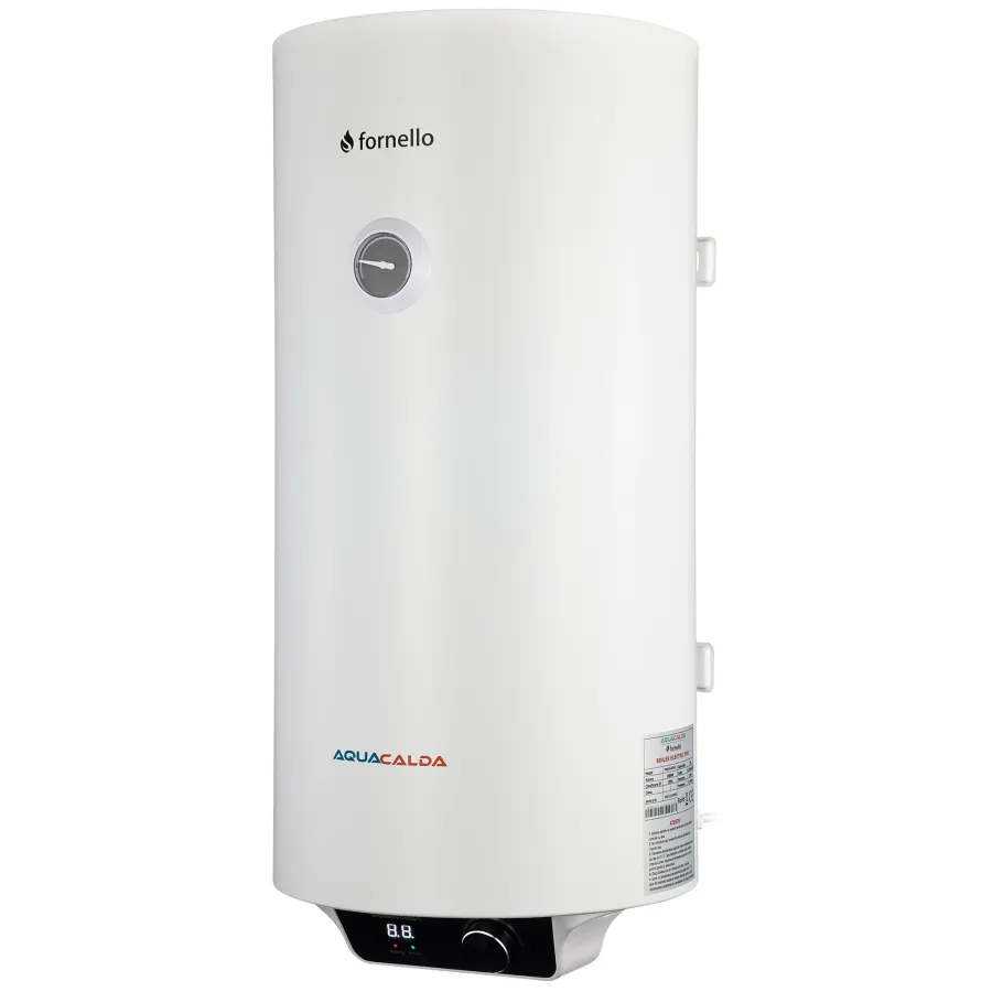 Boiler electric Fornello AQUACALDA Pro, 80 Litri, 2000W, reglaj extern, afisaj digital