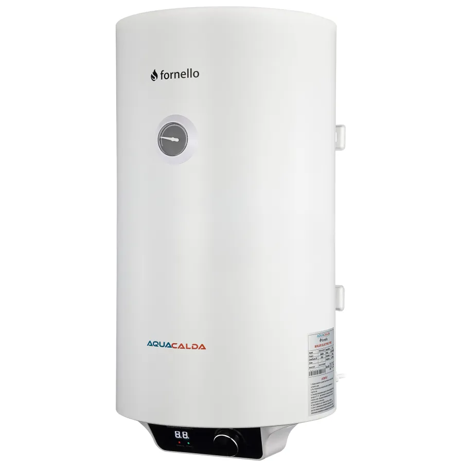 Boiler electric Fornello AQUACALDA Pro, 50 Litri, 2000W, reglaj extern, afisaj digital
