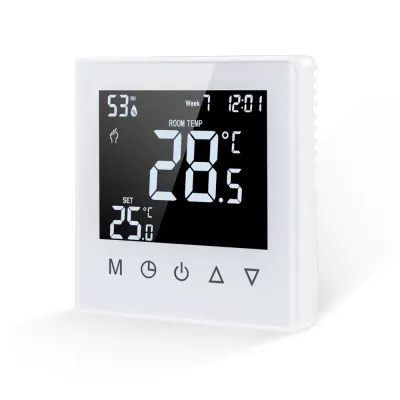 Termostat inteligent Luxion LXD-WF-86WK pentru încălzire în pardoseală, Wi-Fi