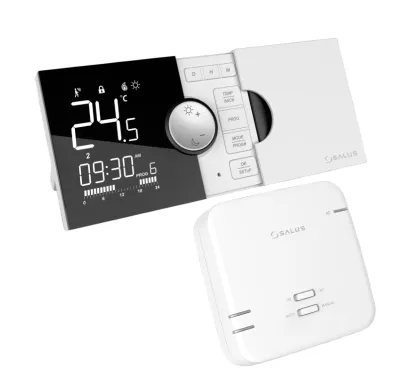 Termostat programabil Salus 091PRORF, wireless, cu senzor de mișcare