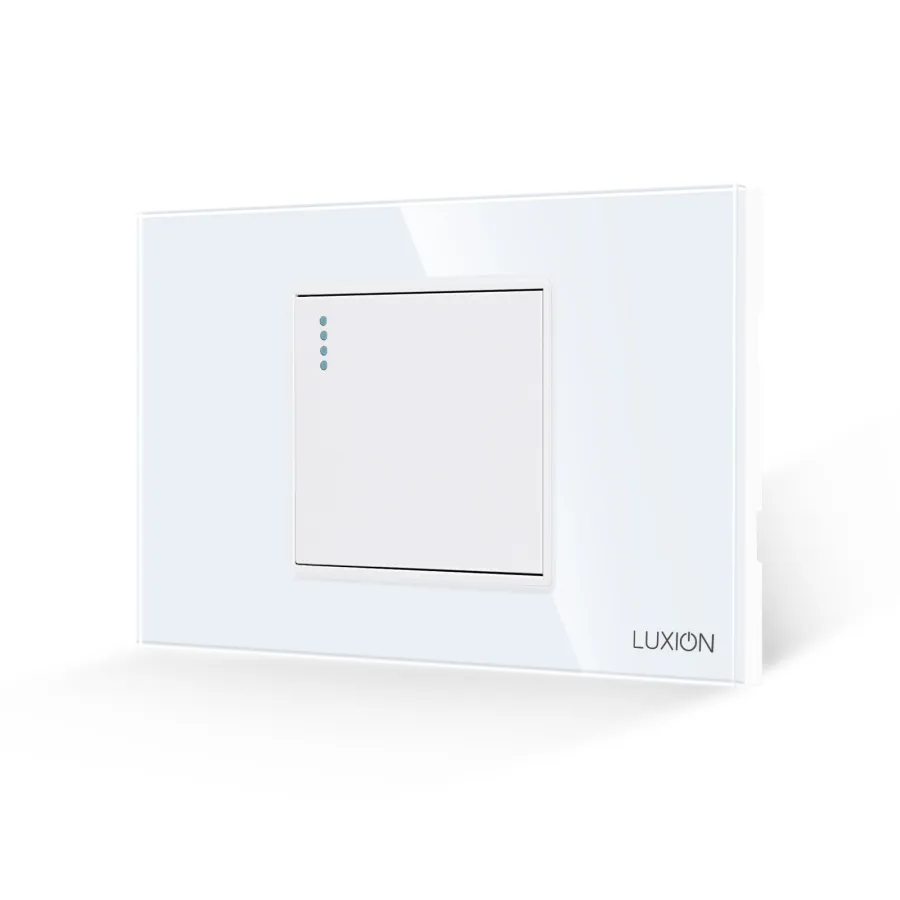 Intrerupator Simplu Mecanic LUXION Rama Sticla 2/3M